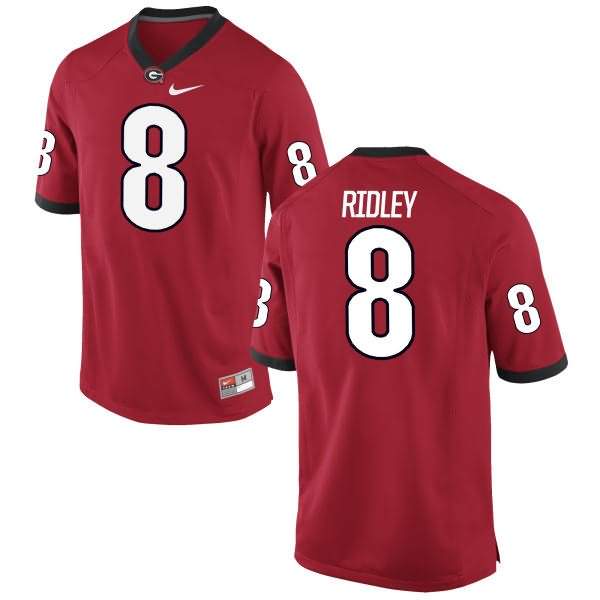 Women's Georgia Bulldogs #8 Riley Ridley Red Game College NCAA Football Jersey UWQ18M2P